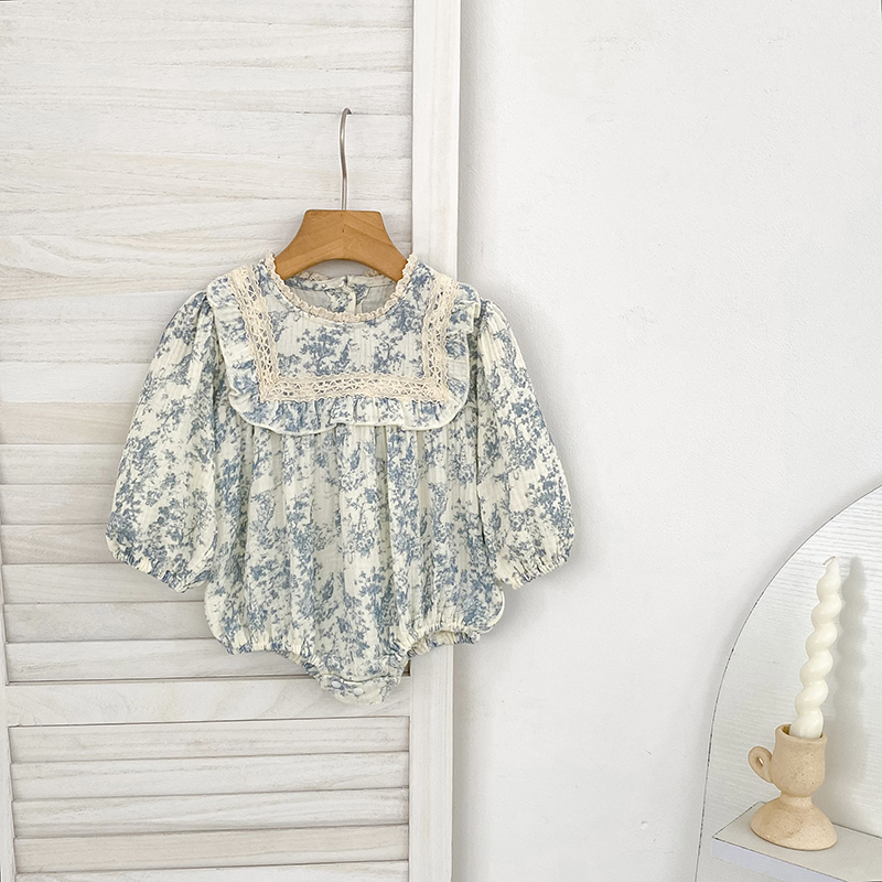 Baby Girl Floral Romper Long P - đánh giá và giá Newborn Baby Girl Romper Floral