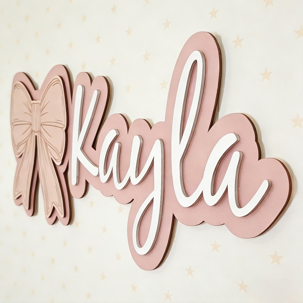 Customizable Bow-Shaped Wooden - đánh giá và giá Nursery