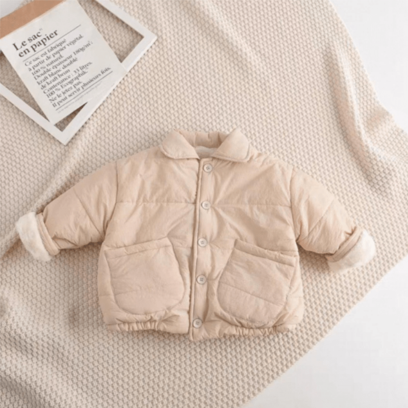 Bé Gái Bé Trai Nỉ Bên Trong Áo - đánh giá và giá Toddler Boy Winter Fleece Jacket